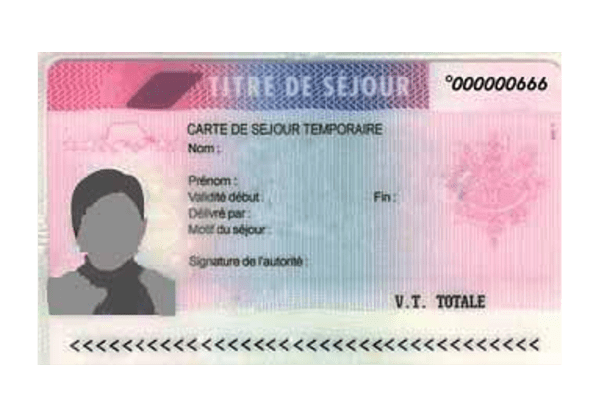 Carte de séjour